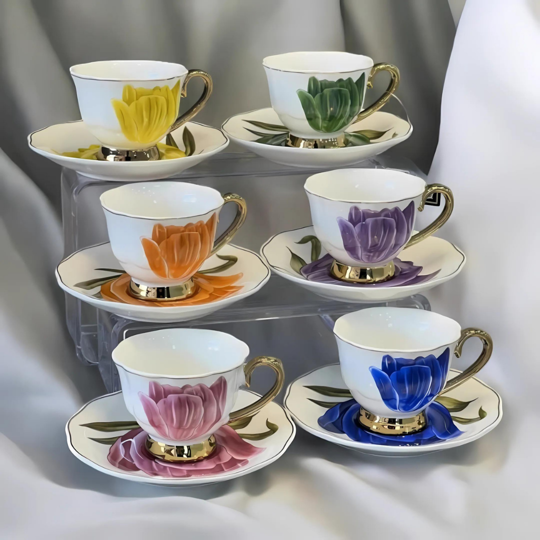TIFFANY 6LI KAHVE FİNCAN TAKIMI